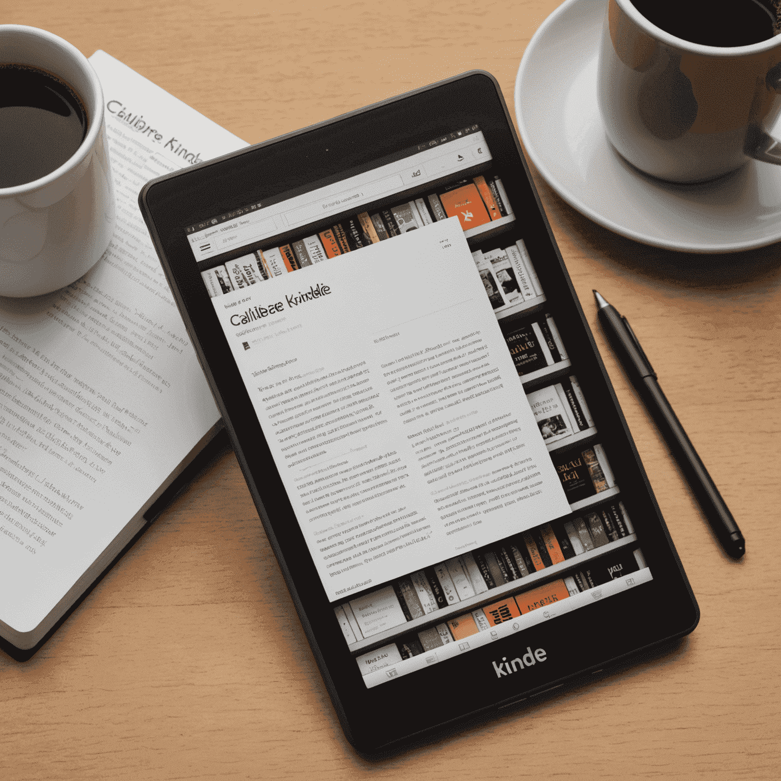 Calibre Kindle Collections plugin interface displaying options to create and manage Kindle device collections